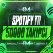 Spotify Türk Takipçi 50000 - Garantili