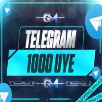 Telegram Üye 1000 - Hızlıca Garantili