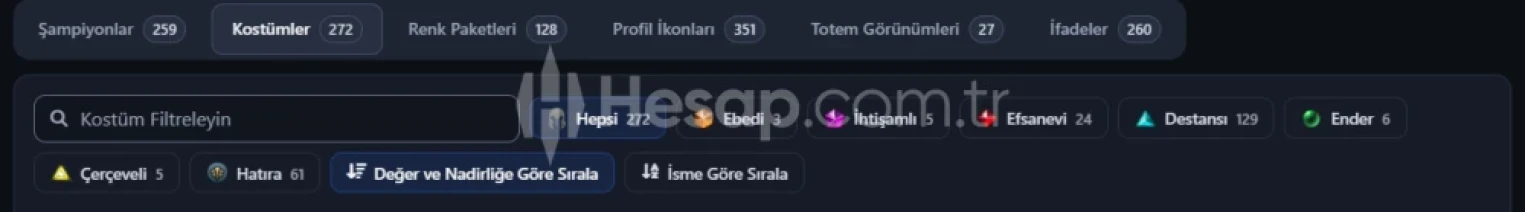 Mainlik LOL ve VALORANT hesabı