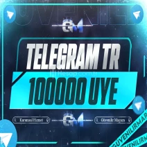 Telegram Türk Üye 100000 - Garantili