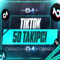 TikTok Takipçi 50 - Hızlıca Garantili