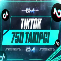 TikTok Takipçi 750 - Garantili