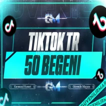 TikTok Türk Beğeni 50 - Garantili
