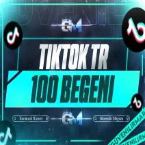 TikTok Türk Beğeni 100 - Garantili