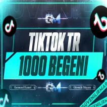 TikTok Türk Beğeni 1000 - Garantili