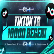 TikTok Türk Beğeni 10000 - Garantili