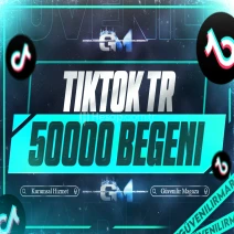 TikTok Türk Beğeni 50000 - Garantili
