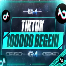 TikTok Beğeni 100000 - Garantili