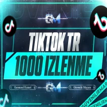 TikTok Türk İzlenme 1000 - Garantili