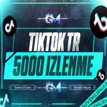 TikTok Türk İzlenme 5000 - Garantili