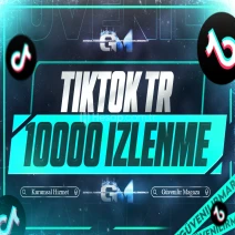 TikTok Türk İzlenme 10000 - Garantili