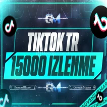 TikTok Türk İzlenme 15000 - Garantili