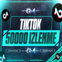 TikTok İzlenme 50000 - Garantili