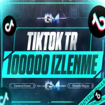 TikTok Türk İzlenme 100000 - Garantili