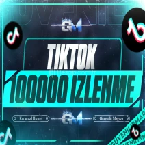 TikTok İzlenme 100000 - Garantili