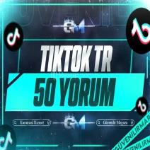 TikTok Türk Yorum 50 - Garantili