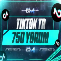 TikTok Türk Yorum 750 - Garantili