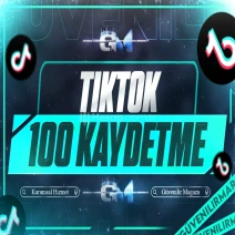 TikTok Kaydetme 100 - Garantili