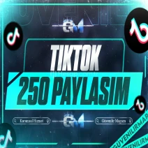 TikTok Paylaşım 250 - Garantili
