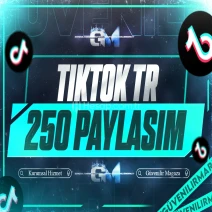 TikTok Türk Paylaşım 250 - Garantili