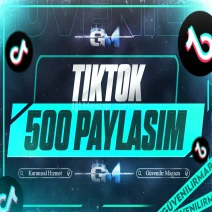 TikTok Paylaşım 500 - Garantili