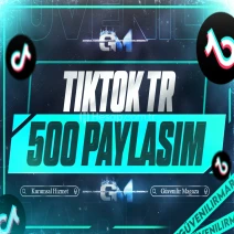 TikTok Türk Paylaşım 500 - Garantili