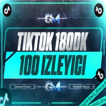 TikTok İzleyici 100 180 dakika - Garantili