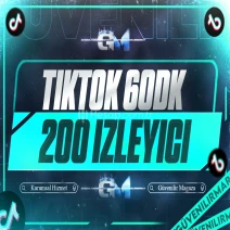 TikTok İzleyici 200 60 dakika - Garantili