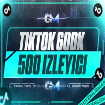 TikTok İzleyici 500 60 dakika - Garantili