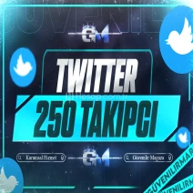 Twitter Takipçi 250 - Garantili