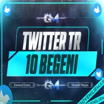 Twitter Türk Beğeni 10 - Garantili
