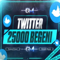 Twitter Beğeni 25000 - Garantili