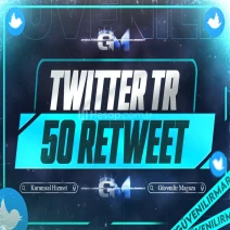 Twitter Türk Repost 50 - Garantili