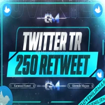 Twitter Türk Repost 250 - Garantili