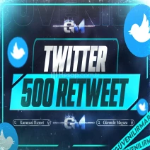Twitter Repost 500 - Garantili