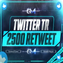 Twitter Türk Repost 2500 - Garantili