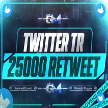 Twitter Türk Repost 25000 - Garantili
