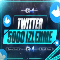 Twitter İzlenme 5000 - Garantili