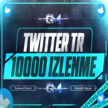 Twitter Türk İzlenme 10000 - Garantili