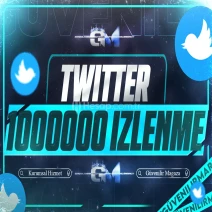 Twitter İzlenme 1000000 - Garantili