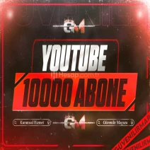 YouTube Abone 10000 - Garantili