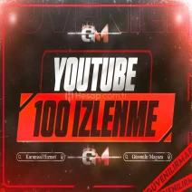 YouTube İzlenme 100 - Garantili