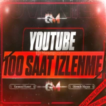 YouTube İzlenme Saati 100 - Garantili