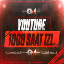 YouTube İzlenme Saati 1000 - Garantili