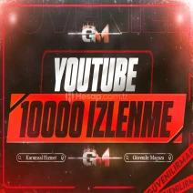 YouTube İzlenme 10000 - Garantili