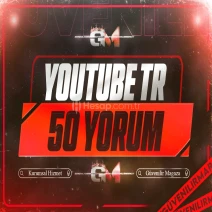 YouTube Türk Yorum 50 - Garantili