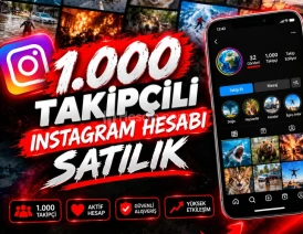 satılık instagram 1.000 takipçili hesap
