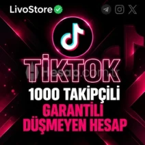 ✅GARANTİLİ✅ - TİKTOK +1000 TAKİPÇİLİ HESAP ⭐