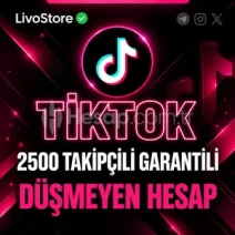 ✅GARANTİLİ✅ - TİKTOK +2500 TAKİPÇİLİ HESAP ⭐