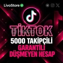 ✅GARANTİLİ✅ - TİKTOK +5000 TAKİPÇİLİ HESAP ⭐
